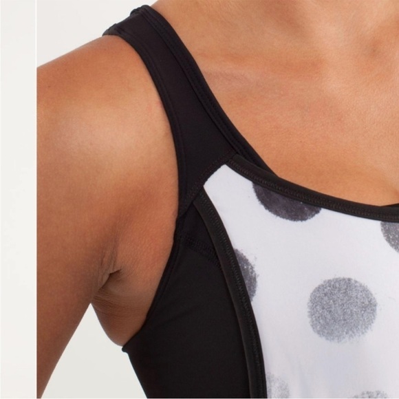Lululemon Run For Your Money Tank Seaside Dot
White / Black | Size 8 - Picture 7 of 8